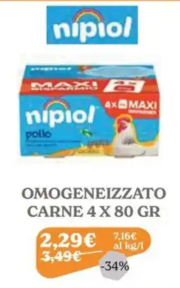 Iperbimbo nipiol pollo offerta
