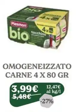 Iperbimbo Plasmon bio tacchino offerta