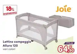 B di Bimbi Joie Lettino campeggio Allura 120 offerta
