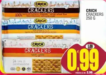 Vicino a te supermercati CRICH CRACKERS offerta