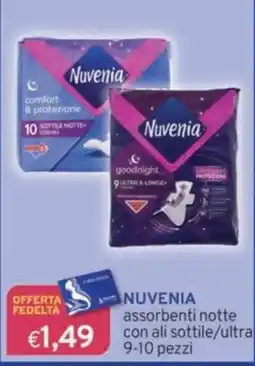 Sirene Blu Nuvenia assorbenti notte offerta