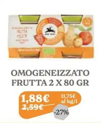 Iperbimbo OMOGENEIZZATO FRUTTA offerta
