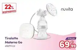 B di Bimbi Tiralatte Materno Go elettrico nuvita offerta