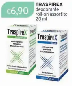 Sirene Blu TraspireX deodorante roll-on assortito offerta