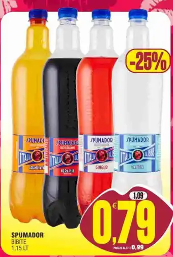 Vicino a te supermercati SPUMADOR BIBITE offerta