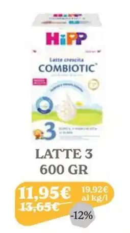 Iperbimbo HiPP Latte crescita COMBIOTIC offerta