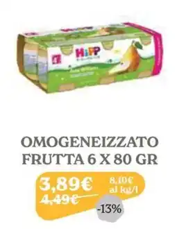 Iperbimbo HiPP Omogeneizzato Frutta offerta