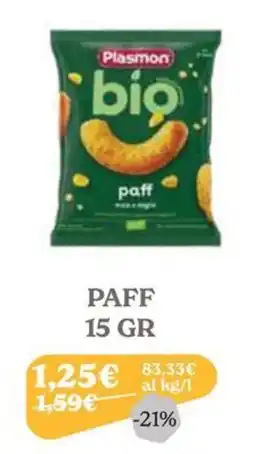 Iperbimbo Plasmon bio paff offerta