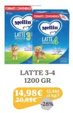 Iperbimbo Mellin Latte 3-4 offerta