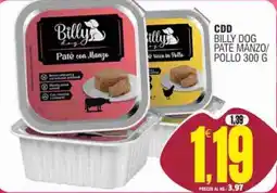 Vicino a te supermercati Billy Dog Pate con Manzo offerta