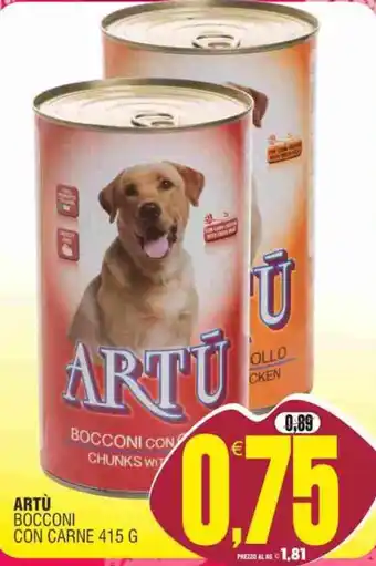 Vicino a te supermercati ARTÙ BOCCONI CON CARNE offerta