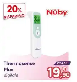 B di Bimbi Thermosense Plus digitale Nûby offerta