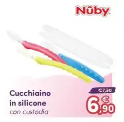 B di Bimbi Nuby Cucchiaino in silicone con custodia offerta
