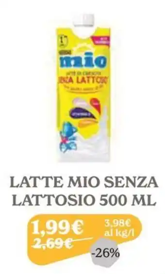 Iperbimbo LATTE MIO SENZA LATTOSIO offerta