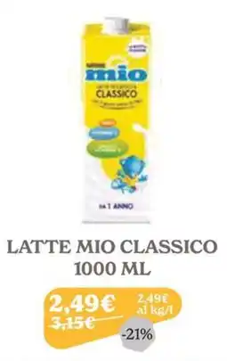 Iperbimbo Latte mio classico offerta
