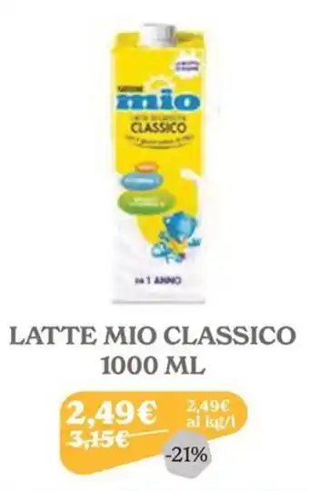 Iperbimbo Latte mio classico offerta
