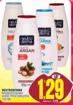 Vicino a te supermercati Neutroderma Bagnoschiuma offerta