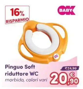 B di Bimbi Pinguo Soft riduttore WC offerta
