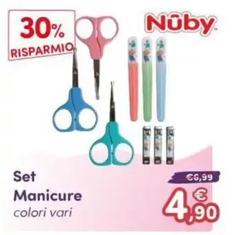 B di Bimbi Set Manicure Nūby offerta