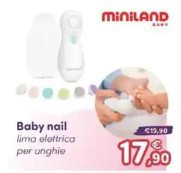 B di Bimbi Baby nail miniland offerta