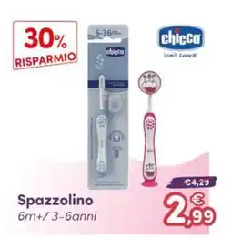B di Bimbi Spazzolino chicco offerta