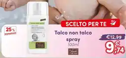 B di Bimbi Talco non talco spray offerta