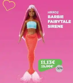 Iperbimbo BARBIE FAIRYTALE SIRENE offerta