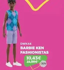 Iperbimbo BARBIE KEN FASHIONISTAS offerta
