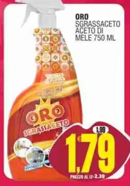 Vicino a te supermercati Oro Sgrassaceto Aceto di Mele offerta