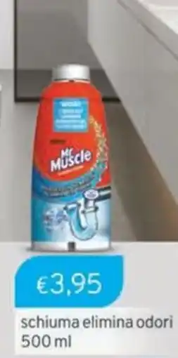 Sirene Blu Mr Muscle schiuma elimina odori offerta