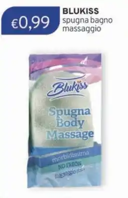 Sirene Blu BLUKISS spugna bagno massaggio offerta