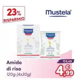 B di Bimbi Mustela Amido di riso offerta
