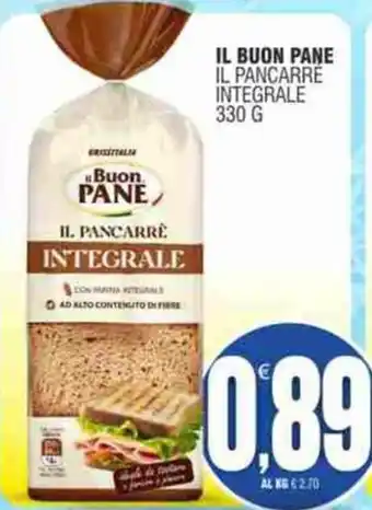 Vicino a te supermercati Il Buon Pane Il Pancarrè Integrale offerta