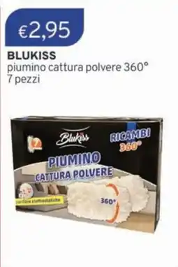 Sirene Blu BLUKISS piumino cattura polvere 360° offerta