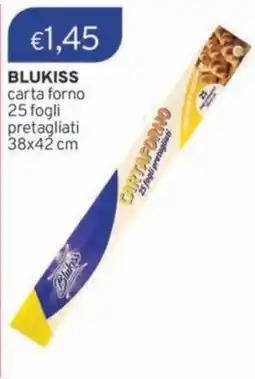 Sirene Blu carta forno BLUKISS offerta