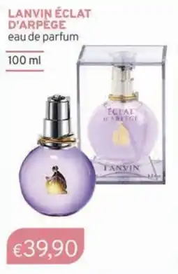 Sirene Blu LANVIN ÉCLAT D'ARPÈGE eau de parfum offerta