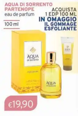 Sirene Blu Aqua di Sorrento Partenope eau de parfum offerta