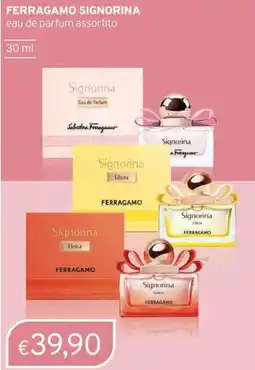 Sirene Blu Ferragamo Signorina eau de parfum assortito offerta