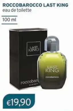 Sirene Blu ROCCOBAROCCO LAST KING eau de toilette offerta