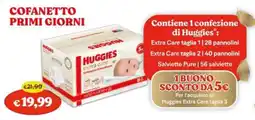 B di Bimbi Cofanetto Primi Giorni Huggies offerta