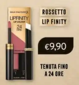 Sirene Blu Max Factor X Lipfinity Lip Colour offerta