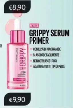 Sirene Blu Maybelline GrippY Serum Primer offerta