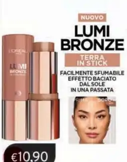 Sirene Blu LUMI BRONZE TERRA IN STICK offerta