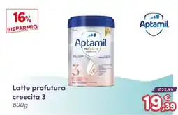 B di Bimbi Aptamil Latte profutura crescita 3 offerta