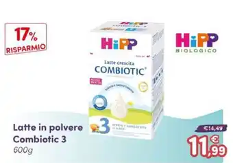 B di Bimbi Latte in polvere Combiotic 3 offerta