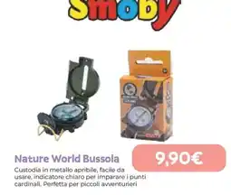 Iperbimbo Smoby Nature World Bussola offerta