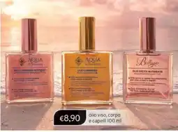 Sirene Blu Aqua di Sorrento Olio luminoso bouquet offerta