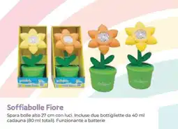 Iperbimbo Soffiabolle Fiore offerta