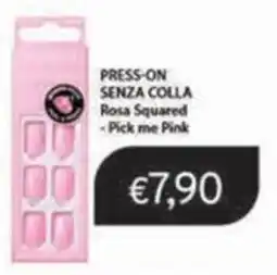 Sirene Blu PRESS-ON SENZA COLLA Rosa Squared - Pick me Pink offerta