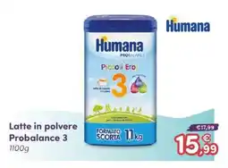 B di Bimbi Humana Probalance 3 offerta